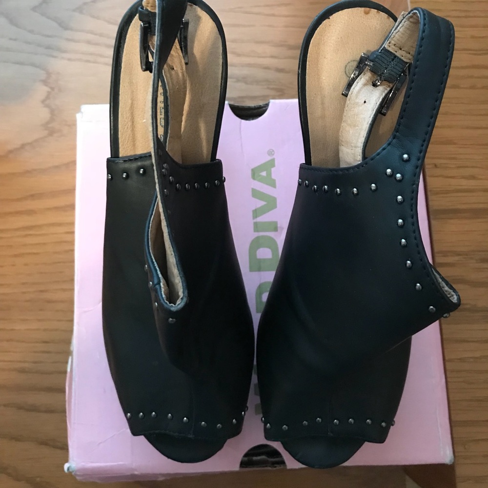 Wild Diva studded heels